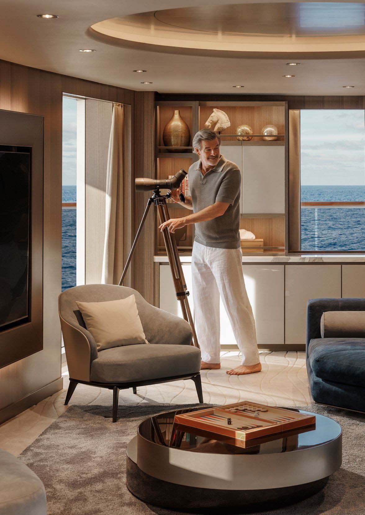 Living room of an Ocean Residence