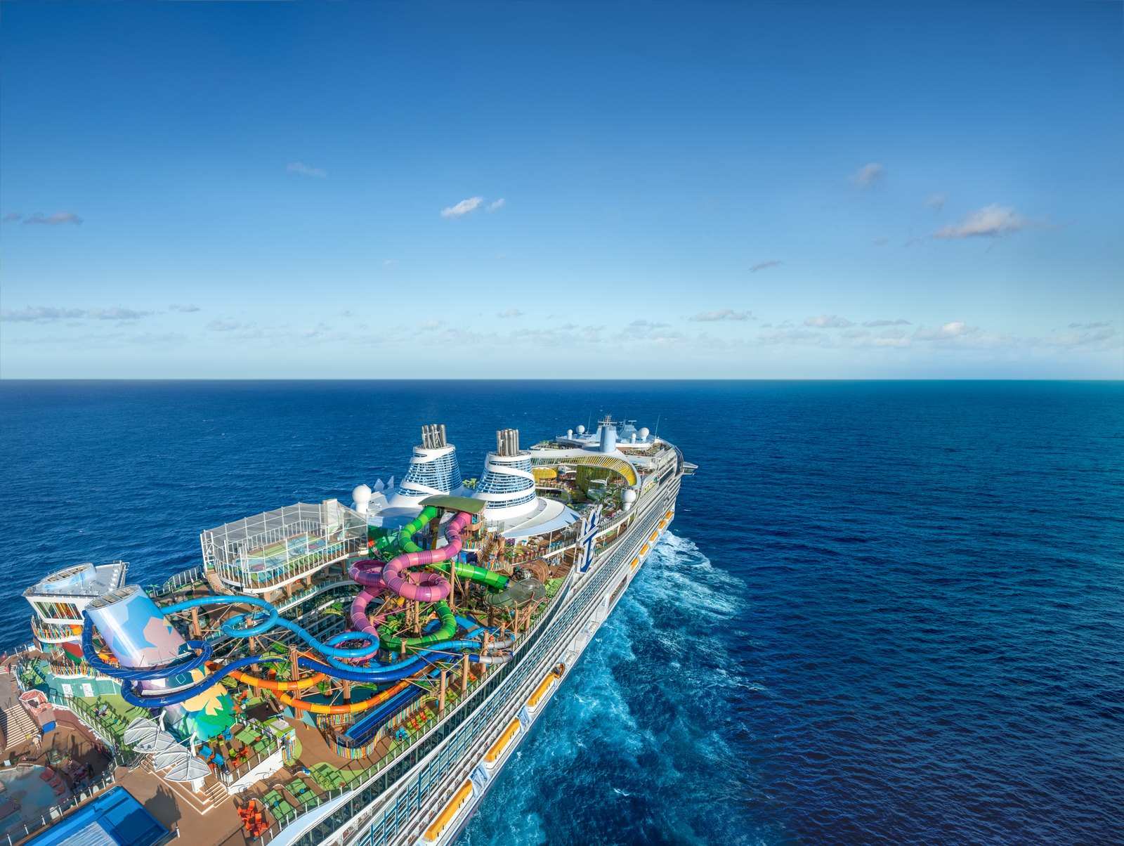 Category 6 waterpark on Icon of the Seas