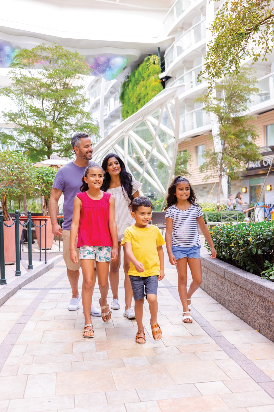 Central Park neighbourhood on Allure of the Seas